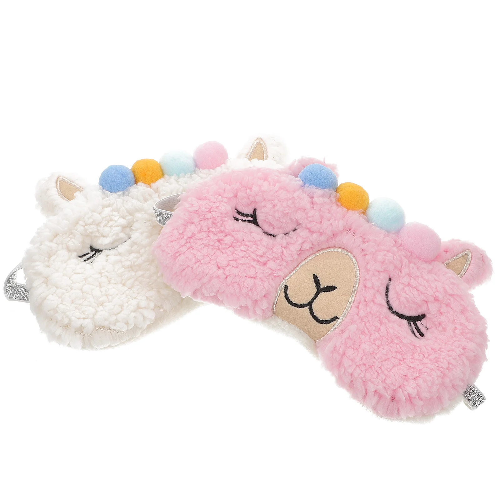 2Pcs Durable Lovely Alpaca Design Convenient Practical Sleep Blindfolds Sleep Masks Eye Masks 
2Pcs Durable Lovely Alpaca Design Convenient Practical Sleep Blindfolds Sleep Masks Eye Masks