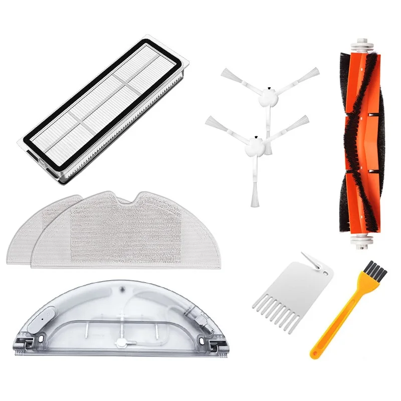 Main Brush Side Brush Filters Mop Cloth Water Tank for 1C Robot Vacuum Cleaner Accessories
Main Brush Side Brush Filters Mop Cloth Water Tank for 1C Robot Vacuum Cleaner Accessories