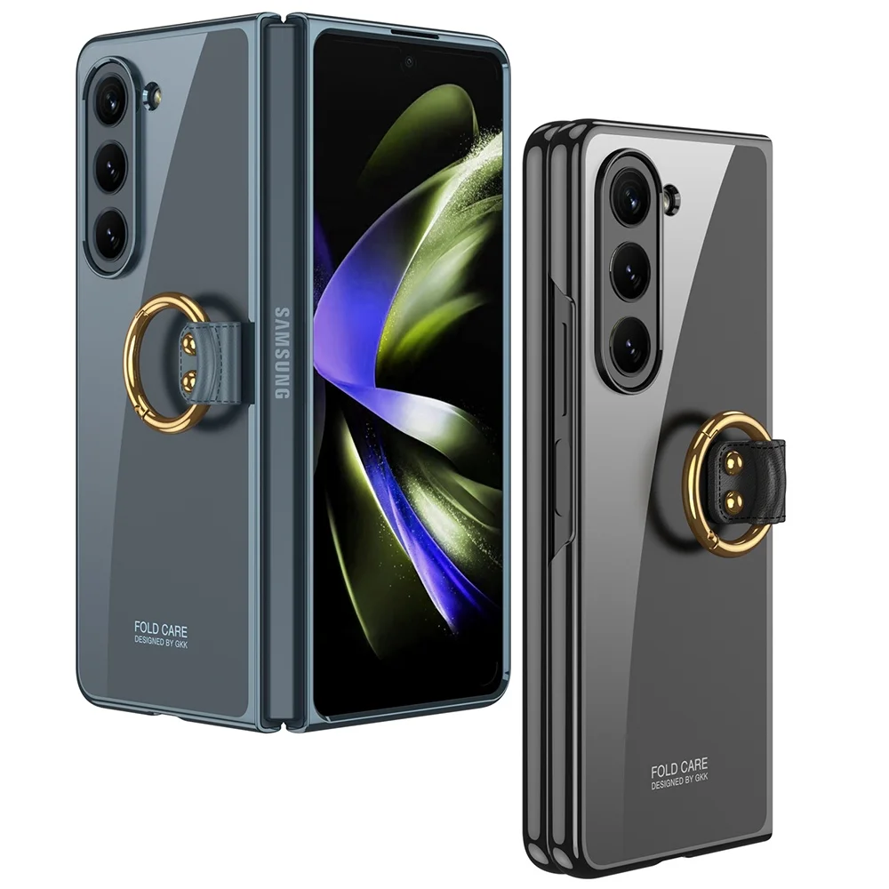 Прозрачный чехол-бампер с откидной крышкой для Samsung Galaxy Z Fold 5 с кольцевым держателем защитный чехол для телефона Samsung Z Fold5
Прозрачный чехол-бампер с откидной крышкой для Samsung Galaxy Z Fold 5 с кольцевым держателем защитный чехол для телефона Samsung Z Fold5
