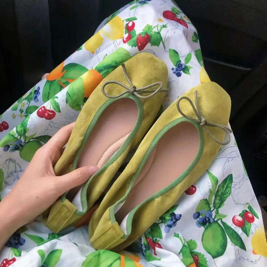 Women's Ballet Flats Elegant Woman Shoes Loafer Socofy Low Heel Dress Green Casual Summer Slip-on Replica Trendyol Free Shipping
Women's Ballet Flats Elegant Woman Shoes Loafer Socofy Low Heel Dress Green Casual Summer Slip-on Replica Trendyol Free Shipping