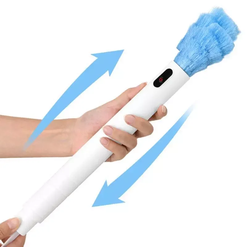 NEW IN Feather Cleaning Brush Adjustable 360 Spin Feather Duster Feather Duster With Touch Button Cleaning
NEW IN Feather Cleaning Brush Adjustable 360 Spin Feather Duster Feather Duster With Touch Button Cleaning
