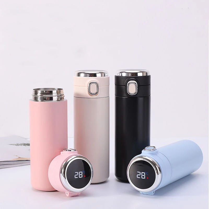 Smart Thermos Mug Stainless Steel Vacuum Tumbler Temperature Display Thermal Cup Portable Leak Proof Water Bottle For Office Car
Smart Thermos Mug Stainless Steel Vacuum Tumbler Temperature Display Thermal Cup Portable Leak Proof Water Bottle For Office Car