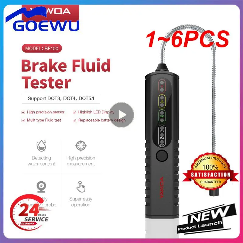 1 ~ 6 шт. тестер тормозной жидкости EDiag BF 200, цифровой тестер тормозной жидкости для автомобиля BF200, подходит для определения тормозной жидкости bf 100 Прямая поставка