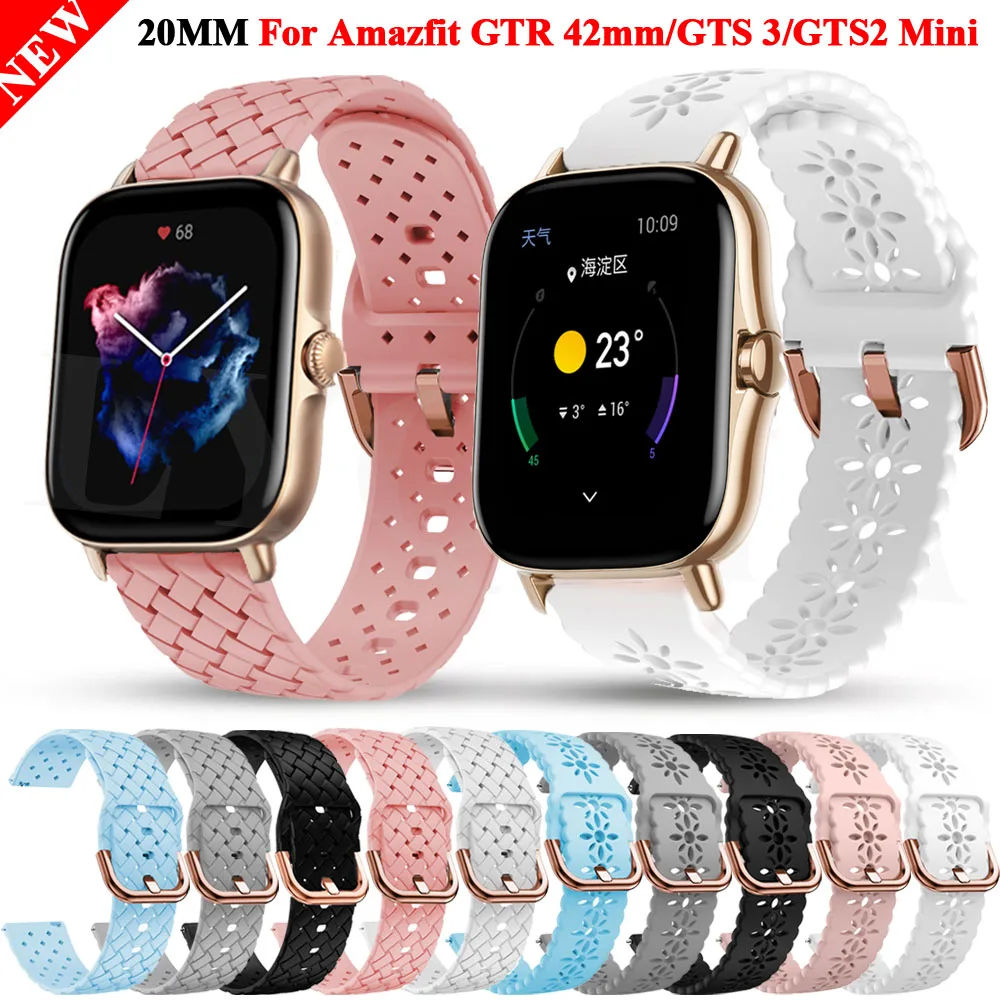 Ремешок 20 мм для смарт-часов Amazfit Bip GTS2 Mini, силиконовый браслет для Xiaomi Huami Amazfit GTS/2e/GTR 42 мм GTS 3
Ремешок 20 мм для смарт-часов Amazfit Bip GTS2 Mini, силиконовый браслет для Xiaomi Huami Amazfit GTS/2e/GTR 42 мм GTS 3