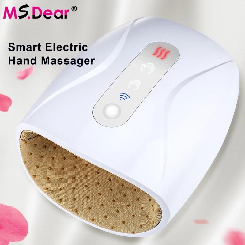 Smart Electric Hand Massager Device 2 Heat Level 6 Air Compression Relaxation Relax Finger Spa Massager Relief Heated Palm Pain
Smart Electric Hand Massager Device 2 Heat Level 6 Air Compression Relaxation Relax Finger Spa Massager Relief Heated Palm Pain