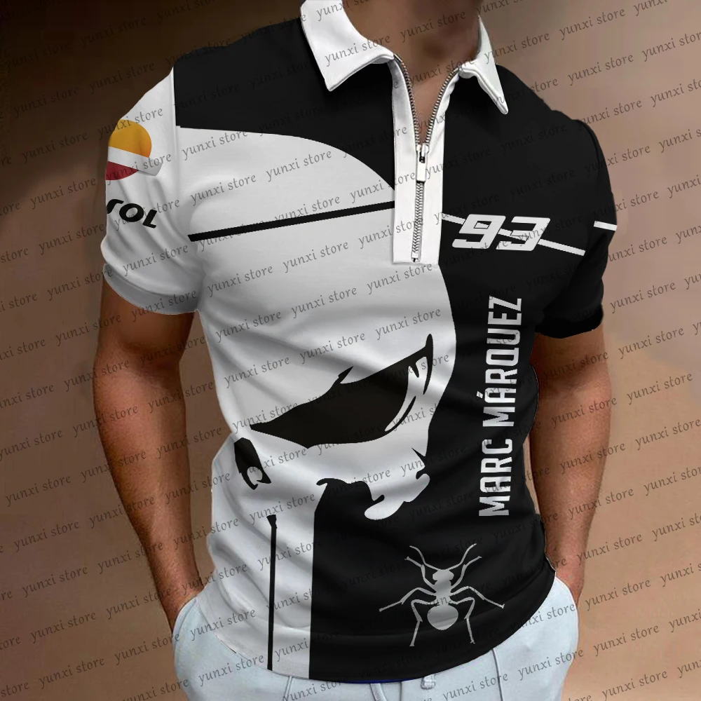 Summer New Moto Race Motorcycle Lover 93 Zip Polo Shirt Sports Punisher Sports Top Hot Sale Black Athleisure Polo Shirt Large
Summer New Moto Race Motorcycle Lover 93 Zip Polo Shirt Sports Punisher Sports Top Hot Sale Black Athleisure Polo Shirt Large