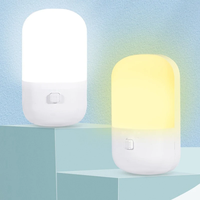 Energy Saving 3W Night Light Plug-in LED Feeding Socket Lamp Indoor Lighting Bedroom Night Bedside Lamp US/EU Two-color
Energy Saving 3W Night Light Plug-in LED Feeding Socket Lamp Indoor Lighting Bedroom Night Bedside Lamp US/EU Two-color
