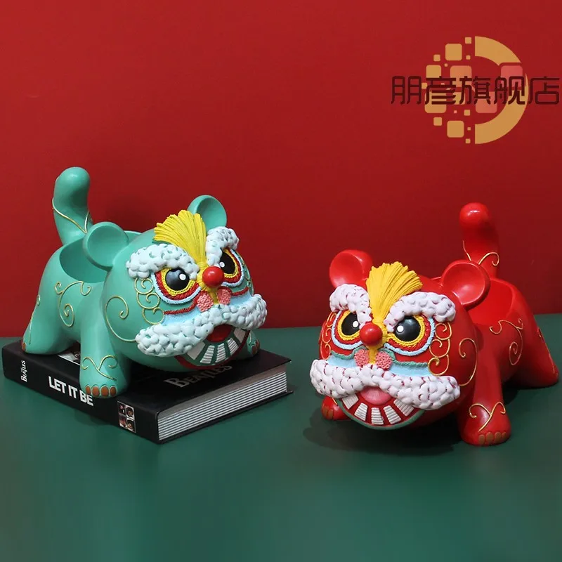 Wake Up The Lion and Pray for The Lion Dance Mascot Costume Porch Storage Ornaments Desktop Living Room Fortune Home Decoration
Wake Up The Lion and Pray for The Lion Dance Mascot Costume Porch Storage Ornaments Desktop Living Room Fortune Home Decoration