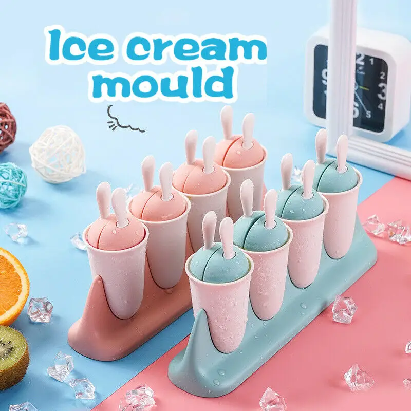 1PC Ice Cream Mold Popsicle Maker Icebox Frozen Juice Mould Ice Lolly Cream Tray Kitchen Accessories
1PC Ice Cream Mold Popsicle Maker Icebox Frozen Juice Mould Ice Lolly Cream Tray Kitchen Accessories