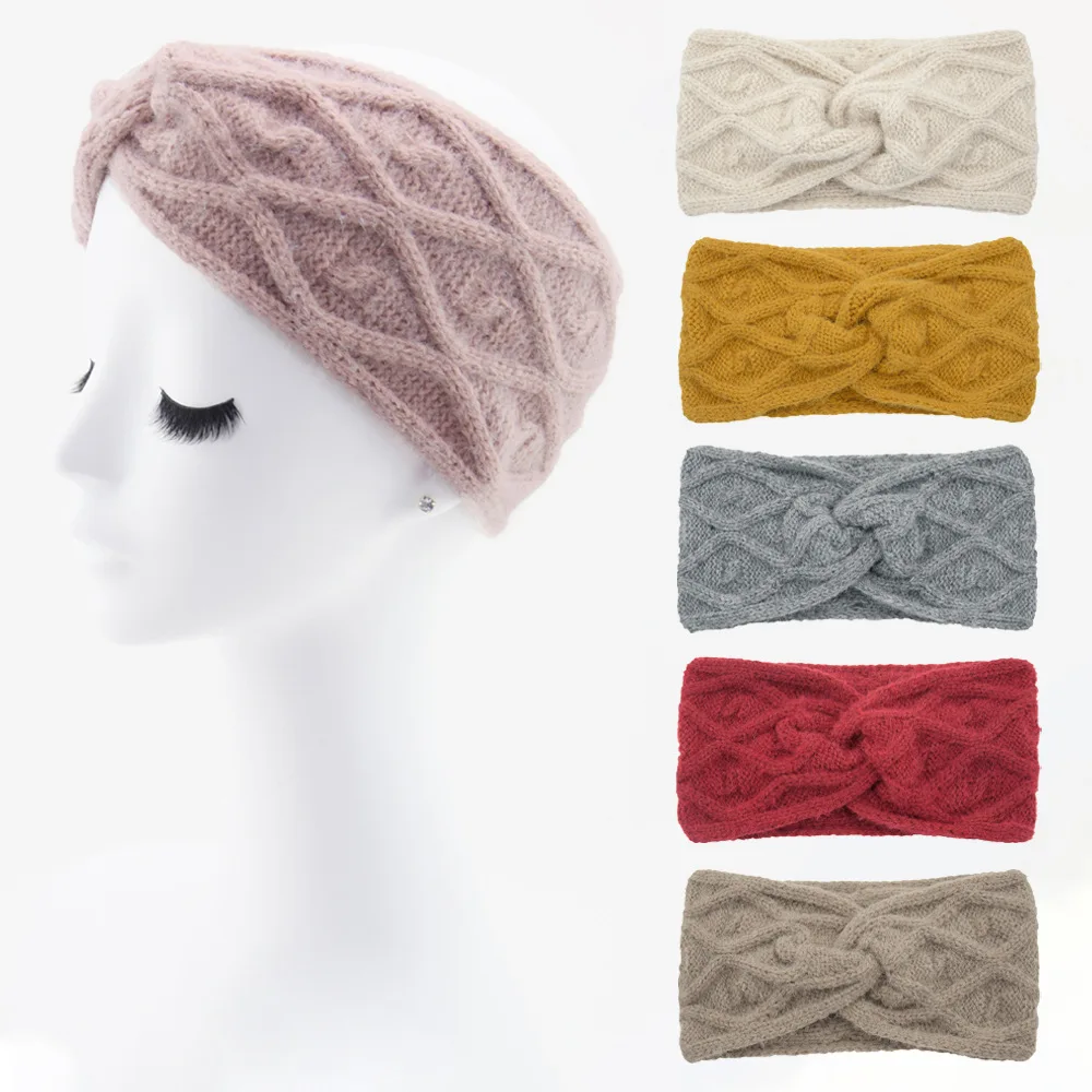 Autumn and Winter Wool Headband Rhombus Cross Knitted Hair Band Plush Ear Protection Face Wash Hair Accessories Head Band
Autumn and Winter Wool Headband Rhombus Cross Knitted Hair Band Plush Ear Protection Face Wash Hair Accessories Head Band