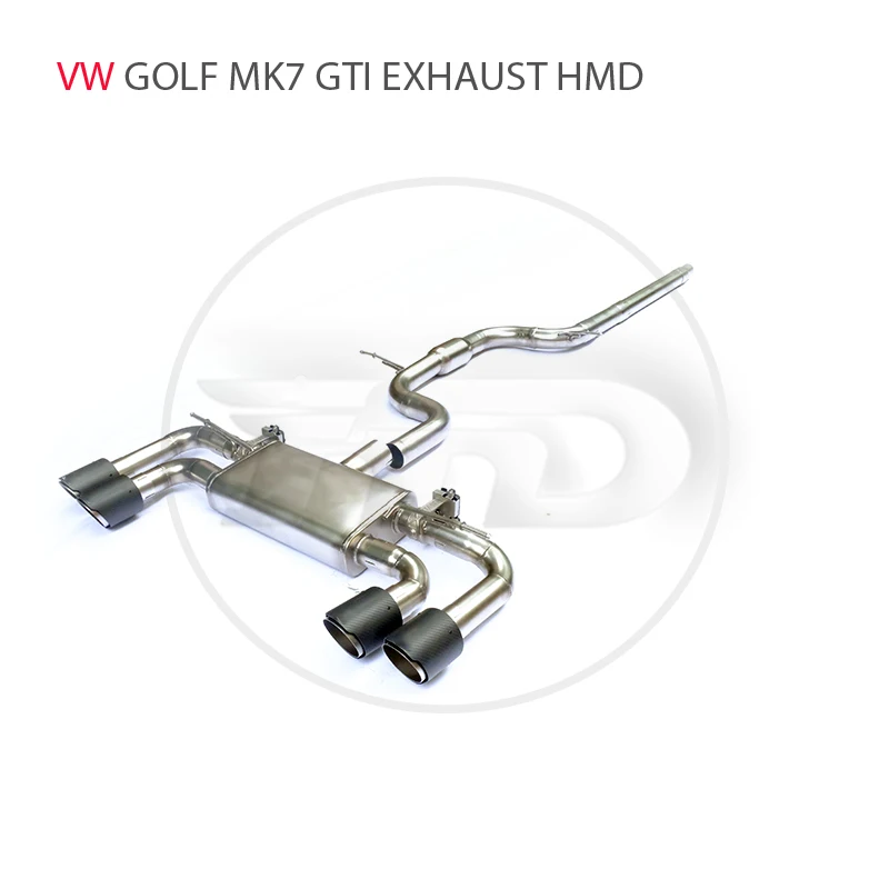 HMD Stainless Steel Exhaust System Performance Catback For Volkswagen Golf MK7 GTI 2.0T Auto Modified Valve Muffler
HMD Stainless Steel Exhaust System Performance Catback For Volkswagen Golf MK7 GTI 2.0T Auto Modified Valve Muffler