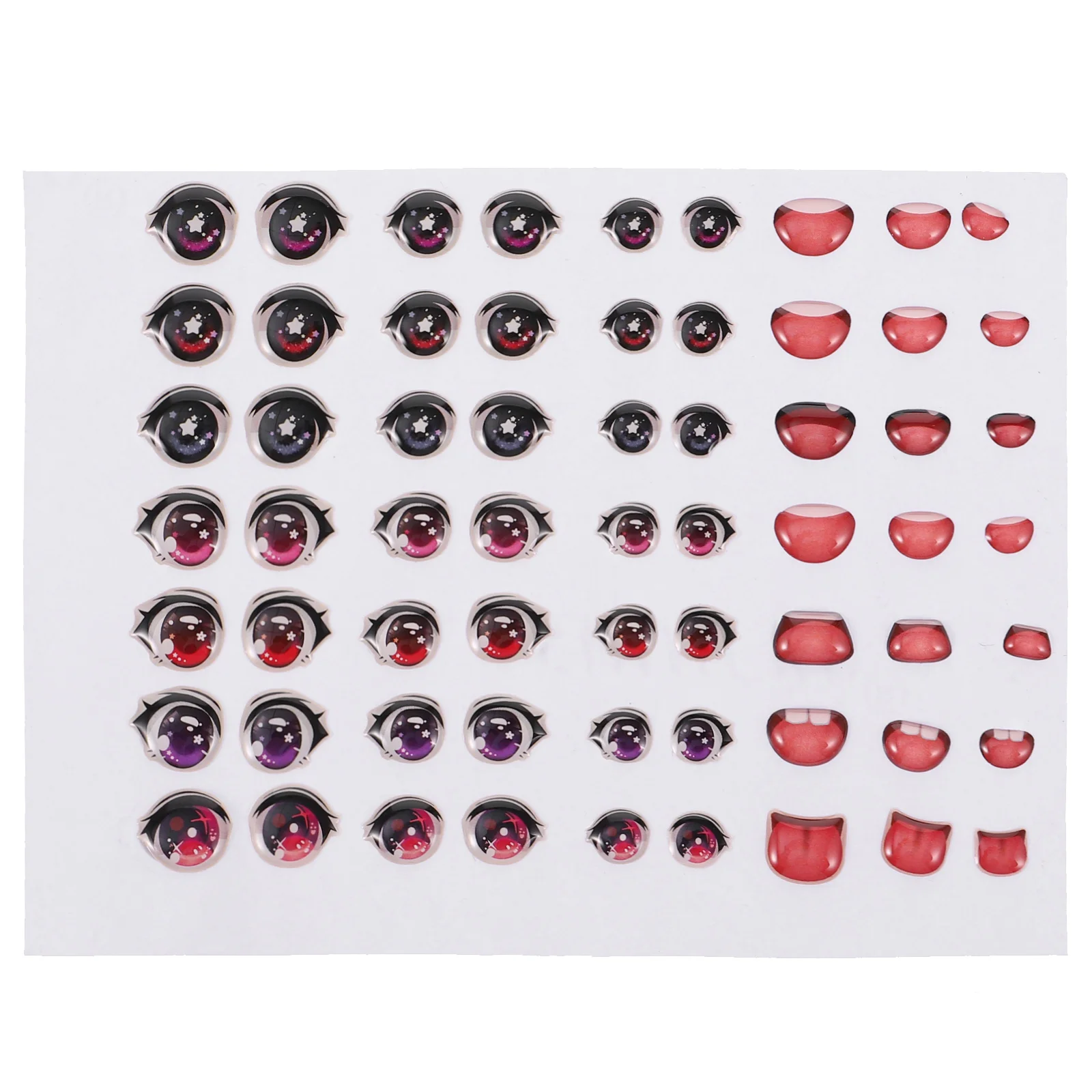 Toy Eyes Decals Plush Plastic Self Adhesive Mouth Stuffed Animals Funny Cartoon Stickers Dolls Water
Toy Eyes Decals Plush Plastic Self Adhesive Mouth Stuffed Animals Funny Cartoon Stickers Dolls Water