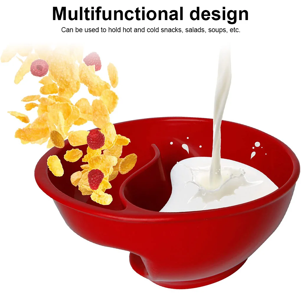 Reusable Cereal Bowl Stackable Spiral Plate Separation Sandwich Tableware Kitchen Banana Breakfast Kids Adults White
Reusable Cereal Bowl Stackable Spiral Plate Separation Sandwich Tableware Kitchen Banana Breakfast Kids Adults White