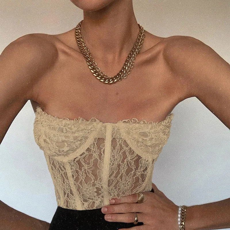 Lace Corset Women 2020 Waist See Through Mesh Sexy Cincher Vest Off Shoulder Underbust Female Crop Top Slim Lady Body Shaper
Lace Corset Women 2020 Waist See Through Mesh Sexy Cincher Vest Off Shoulder Underbust Female Crop Top Slim Lady Body Shaper