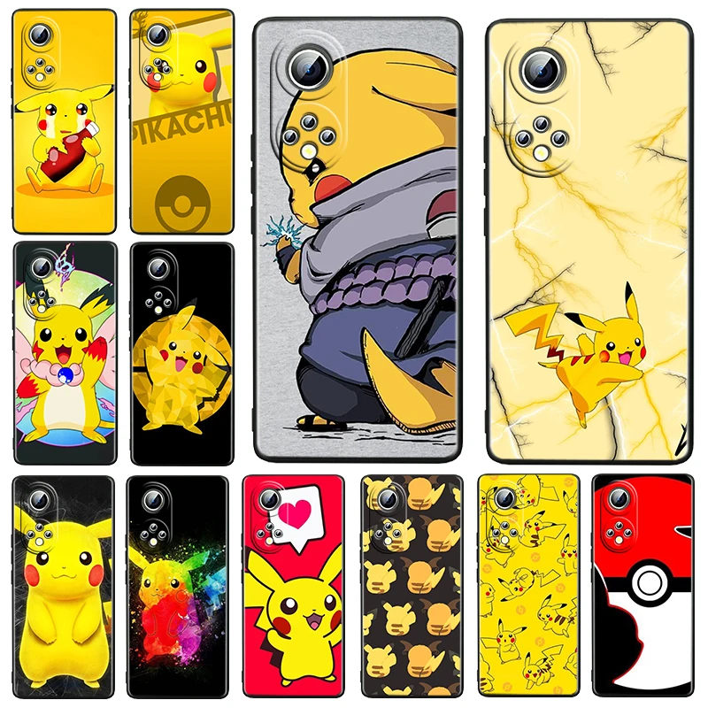 Cute Pikachu Cartoon For Honor 60 50 30 20 20S Pro Plus 5G Magic3 Play5 5T Lite Soft Silicone Black Phone Case Fundas Capa Cover
Cute Pikachu Cartoon For Honor 60 50 30 20 20S Pro Plus 5G Magic3 Play5 5T Lite Soft Silicone Black Phone Case Fundas Capa Cover