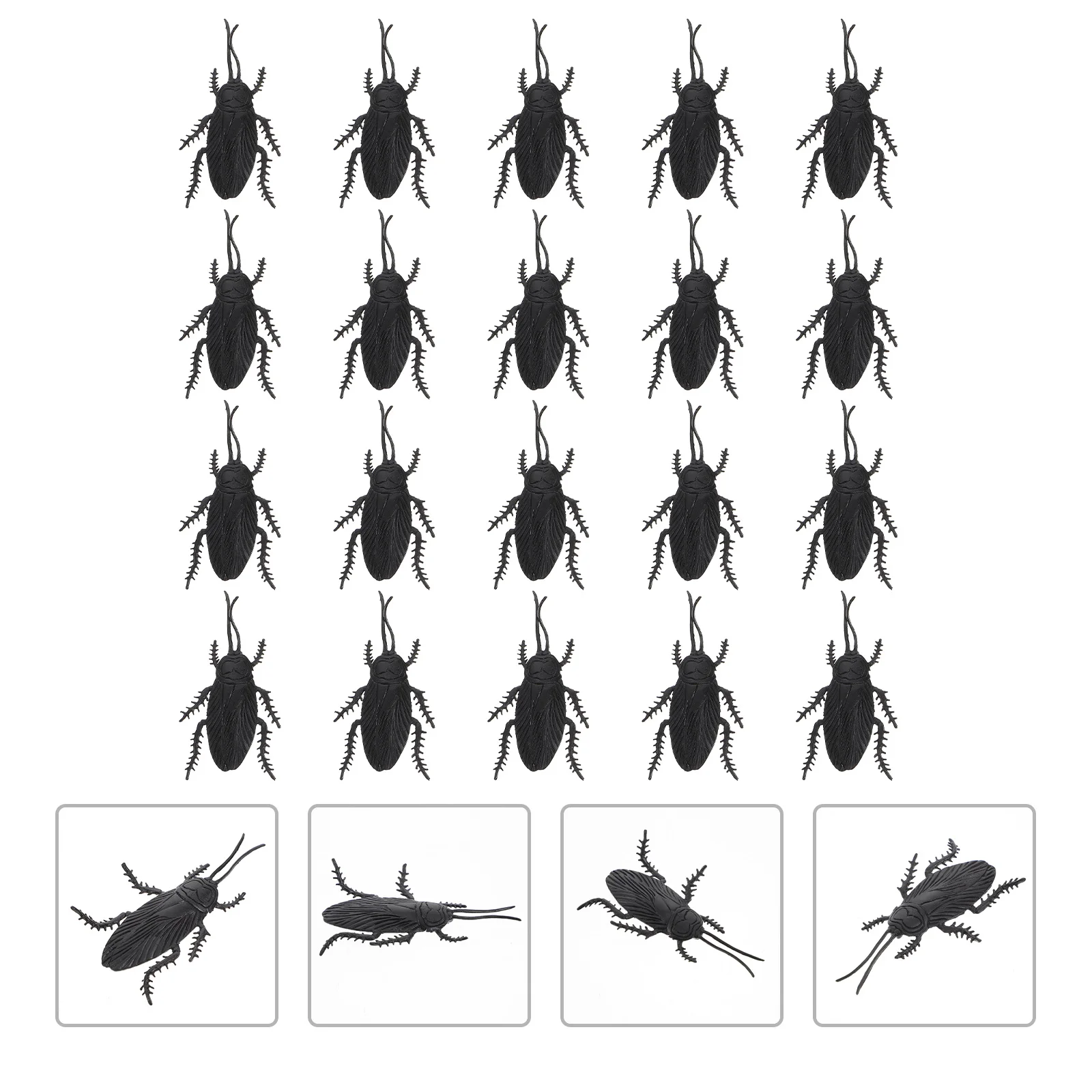 20 шт., искусственные тараканы
20 шт., искусственные тараканы