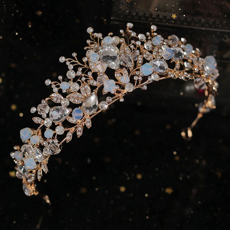 UODCM Japan Korean Cute Princess Flower Crystal Tiaras For Women Girls Wedding Party Bridal Queen Crown Hair Jewelry Accessories
UODCM Japan Korean Cute Princess Flower Crystal Tiaras For Women Girls Wedding Party Bridal Queen Crown Hair Jewelry Accessories
