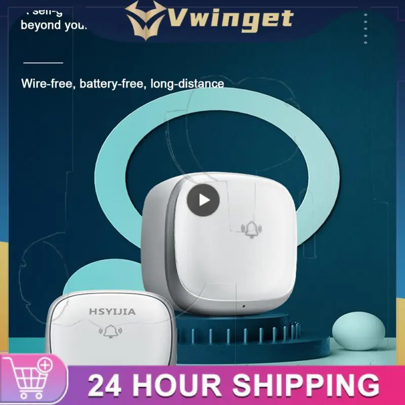 Silver Or Gold Waterproof Self-electric Sound Doorbell Sunscreen Home Distance Caller Multiple Functions Two Styles Safe
Silver Or Gold Waterproof Self-electric Sound Doorbell Sunscreen Home Distance Caller Multiple Functions Two Styles Safe