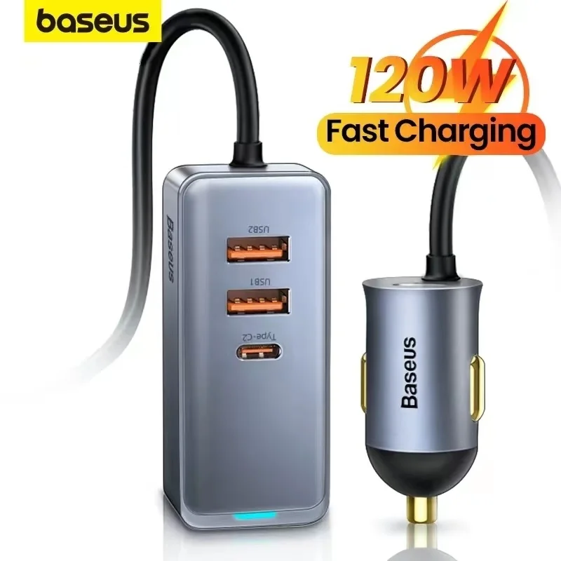 Baseus 120W Charger Fast PD Car Charger QC 3.0 PD 3.0 for iPhone 14 13 12 Samsung Portable USB Type-C Phone Charger
Baseus 120W Charger Fast PD Car Charger QC 3.0 PD 3.0 for iPhone 14 13 12 Samsung Portable USB Type-C Phone Charger