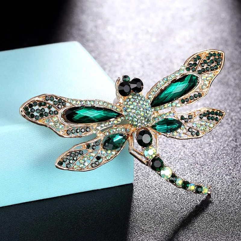 Donia Jewelry European and American Fashion Alloy Inlaid Diamond Dragonfly Brooch Luxury Retro Insect Pin.
Donia Jewelry European and American Fashion Alloy Inlaid Diamond Dragonfly Brooch Luxury Retro Insect Pin.