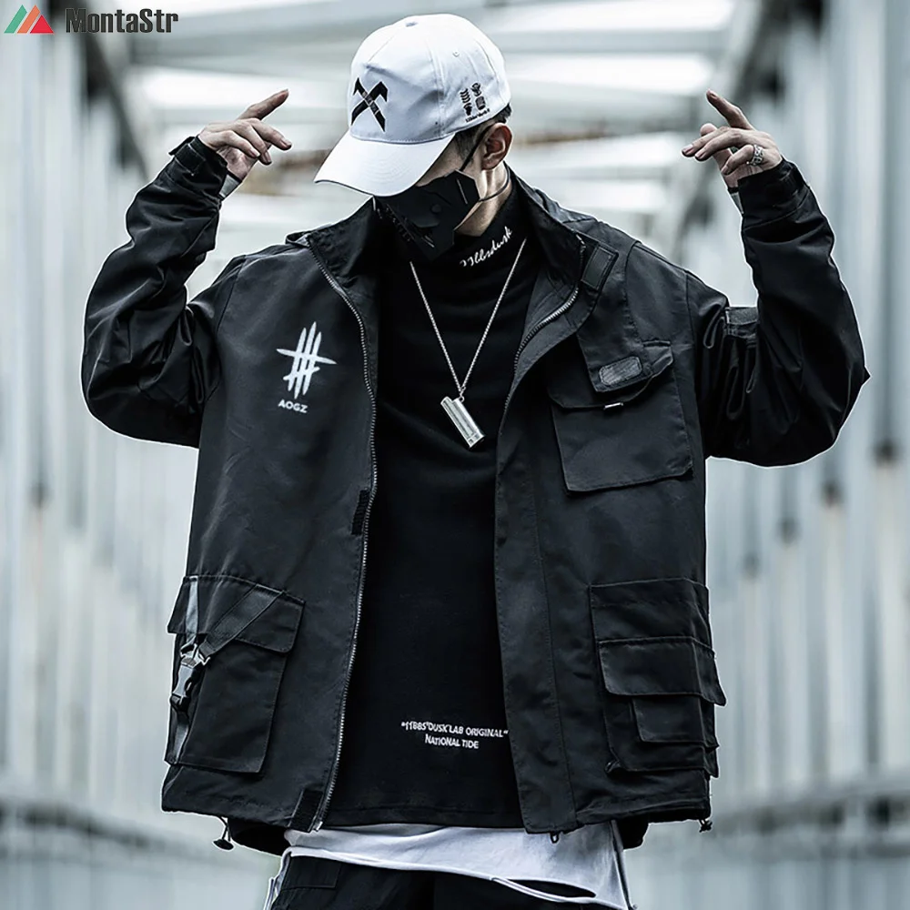 2022 New Trend Functional Wind Spring Streetwear Fashion Techwear Black Trendy Hooded Men Zip Up Jacket Coat
2022 New Trend Functional Wind Spring Streetwear Fashion Techwear Black Trendy Hooded Men Zip Up Jacket Coat