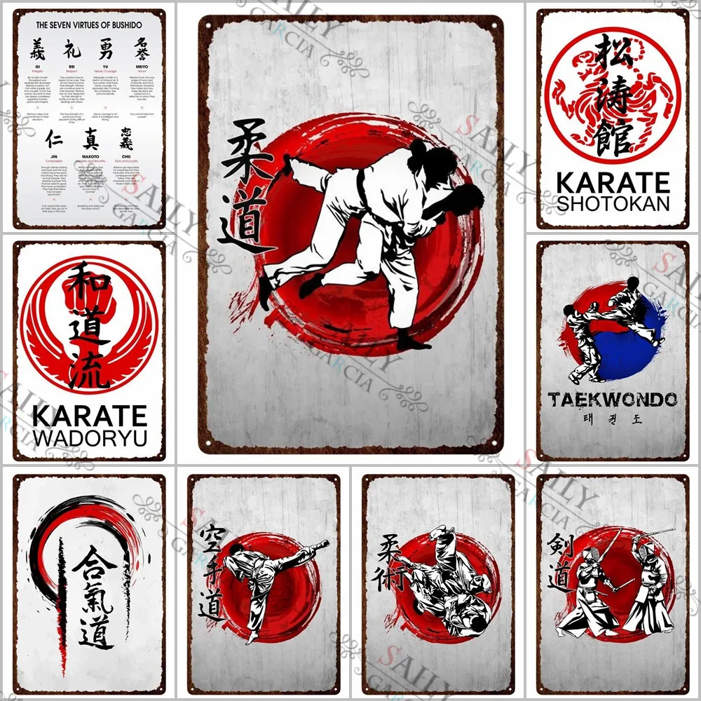 Japan Martial Arts Judo Metal Tin Print Plates Jujitsu Karate Do Kendo Taekwondo Kanji Bushido Metal Tin Sign Posters Plaques 
Japan Martial Arts Judo Metal Tin Print Plates Jujitsu Karate Do Kendo Taekwondo Kanji Bushido Metal Tin Sign Posters Plaques