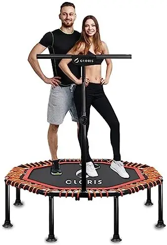 50in Fodalbe Mini Trampoline for Kids Adults Indoor Outdoor 5 Height Adjust Load 400lbs
50in Fodalbe Mini Trampoline for Kids Adults Indoor Outdoor 5 Height Adjust Load 400lbs