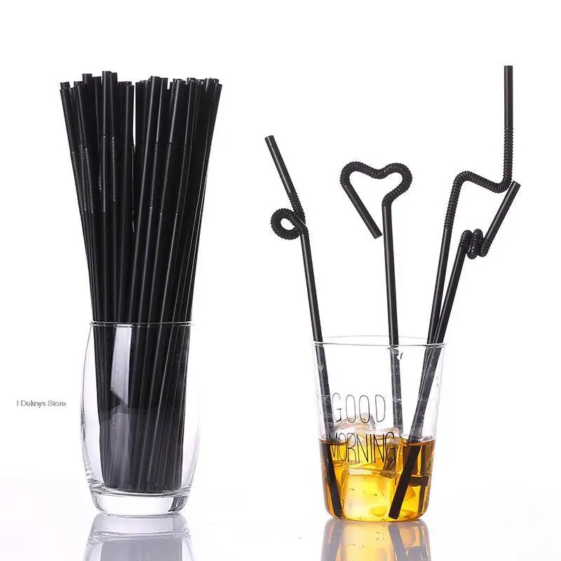 100 Pcs Disposable Plastic Pipes Drinking Straws Multi-colored Striped Bendable Elbow Straws Party Cocktail Tubes Color Random
100 Pcs Disposable Plastic Pipes Drinking Straws Multi-colored Striped Bendable Elbow Straws Party Cocktail Tubes Color Random