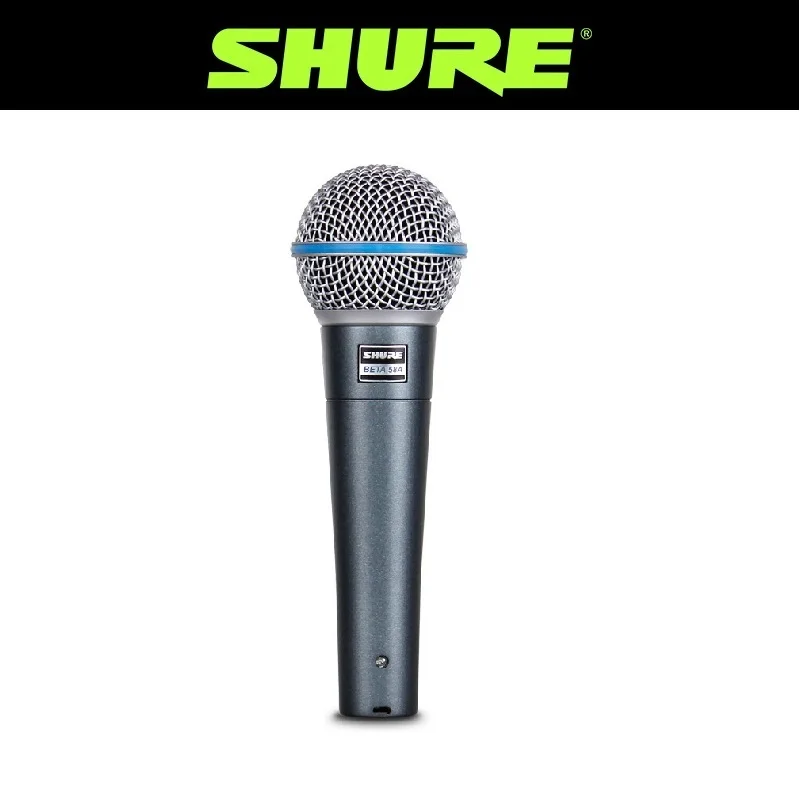 

Микрофон SHURE BETA 58A, суперкардиоидный проводной микрофон для выступлений, прямых трансляций, вокала, караоке, сцены