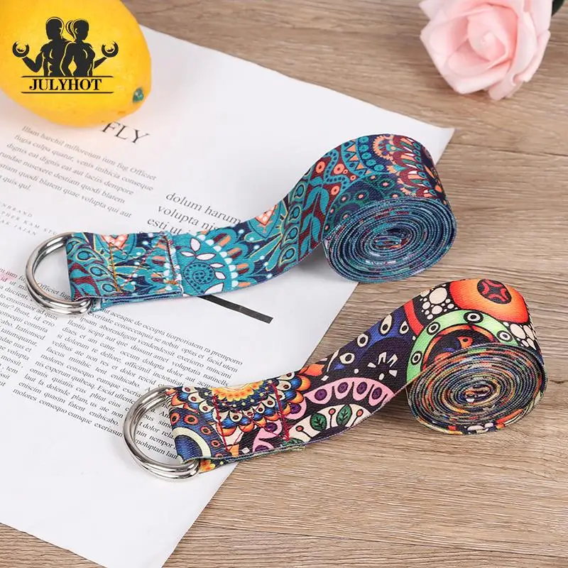 Colored Printed Adjustable Yoga Belt D-Ring Belts Yoga Strap Fitness Rope Washable Sport Stretch Strap Props Yoga Stretch Belt
Colored Printed Adjustable Yoga Belt D-Ring Belts Yoga Strap Fitness Rope Washable Sport Stretch Strap Props Yoga Stretch Belt