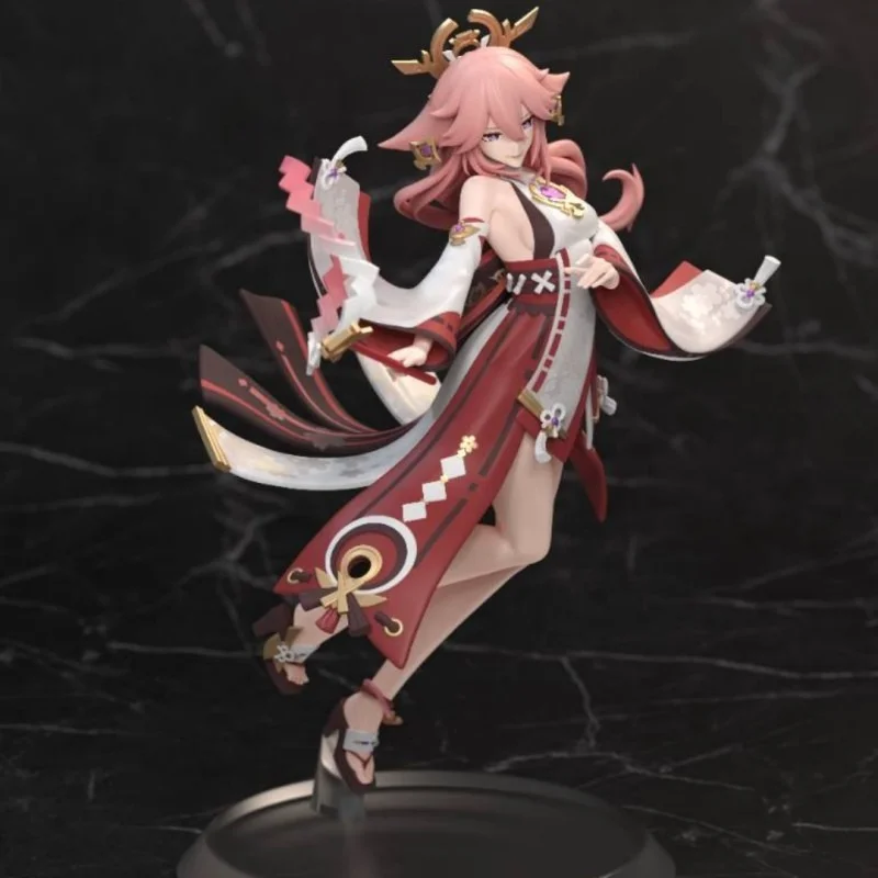 With Box Genshin Impact Yae Miko Anime Figure Genshin Impact Kamisato Ayaka Action Figure Paimon/Ganyu/Klee Figurine Model Toys
With Box Genshin Impact Yae Miko Anime Figure Genshin Impact Kamisato Ayaka Action Figure Paimon/Ganyu/Klee Figurine Model Toys