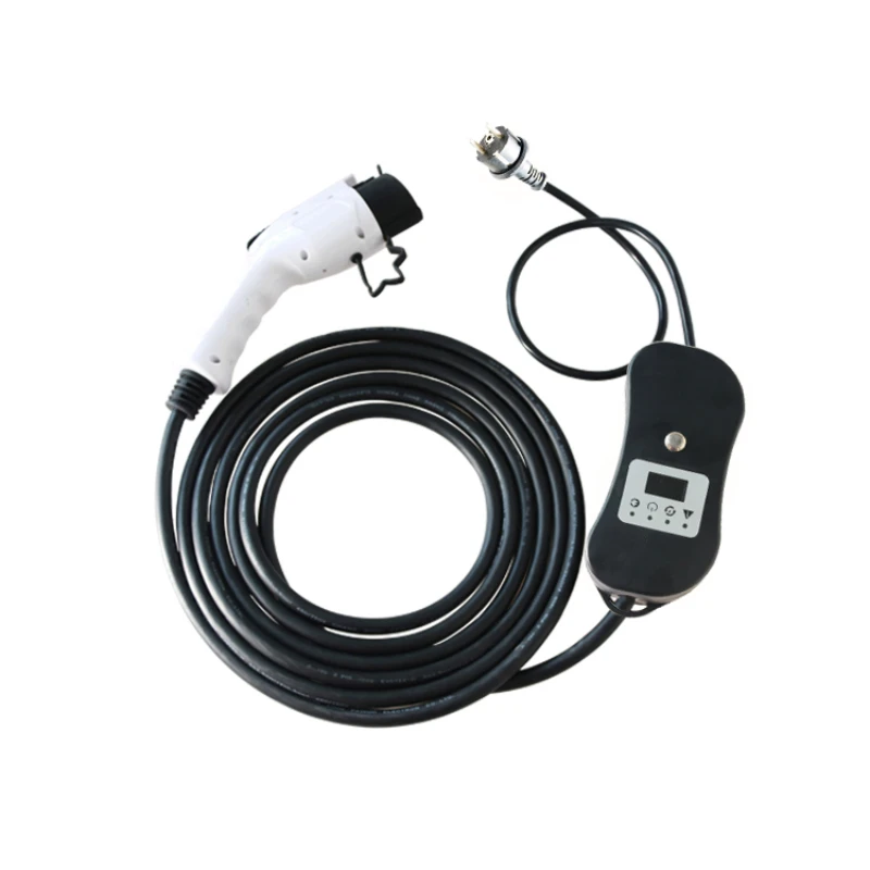 Type 1 Portable EV charger Mode 2 10A/16A Adjustable SAE J1772 EVSE with Female Plug and Schuko Plug
Type 1 Portable EV charger Mode 2 10A/16A Adjustable SAE J1772 EVSE with Female Plug and Schuko Plug