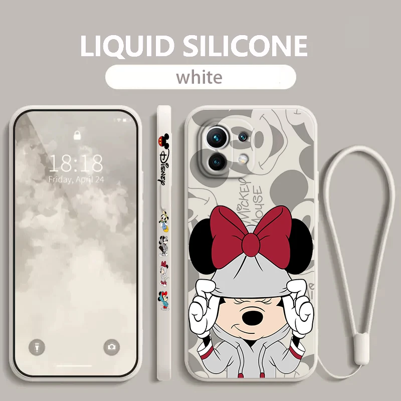 Disney Mickey Minnie lovers Xiaomi Phone Case For Mi 13 12S 12 12T 12X 11i 11T 11 10S 10T Pro Lite Ultra Liquid Left Rope
Disney Mickey Minnie lovers Xiaomi Phone Case For Mi 13 12S 12 12T 12X 11i 11T 11 10S 10T Pro Lite Ultra Liquid Left Rope