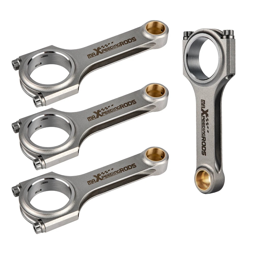 

Conrods Connecting Rods for VW TDI 1.9L PD90 PD100 PD115 H-beam ARP L19 Bolts Racing Conrods H Beam 4340 Shot peen Crankshaft