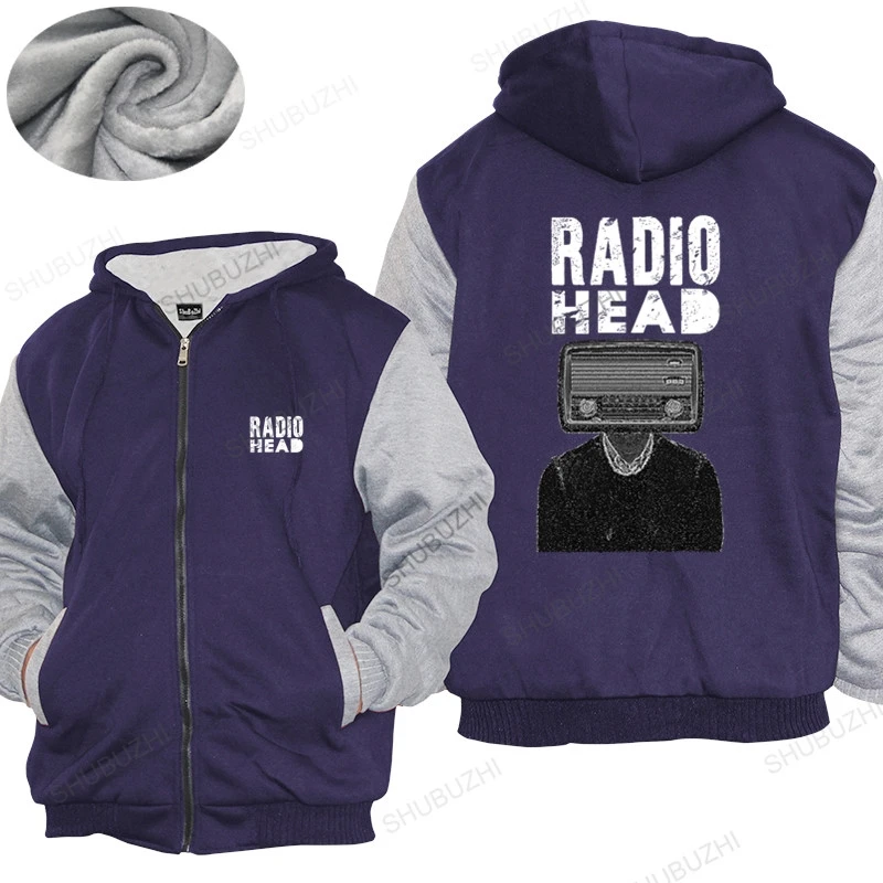 

hoodies winter Radiohead, Rock Band, poster, Thom Yorke (ZINK WHITE NATURAL KHAKI) jacket croatia leather unisex thick hoody