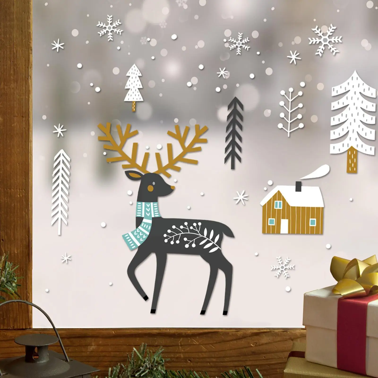 Christmas Cartoon Elf Window Glass Stickers Merry Christmas Decor For Home Mirror Stickers Snowflake Wall Door Sticker Q7t4
Christmas Cartoon Elf Window Glass Stickers Merry Christmas Decor For Home Mirror Stickers Snowflake Wall Door Sticker Q7t4