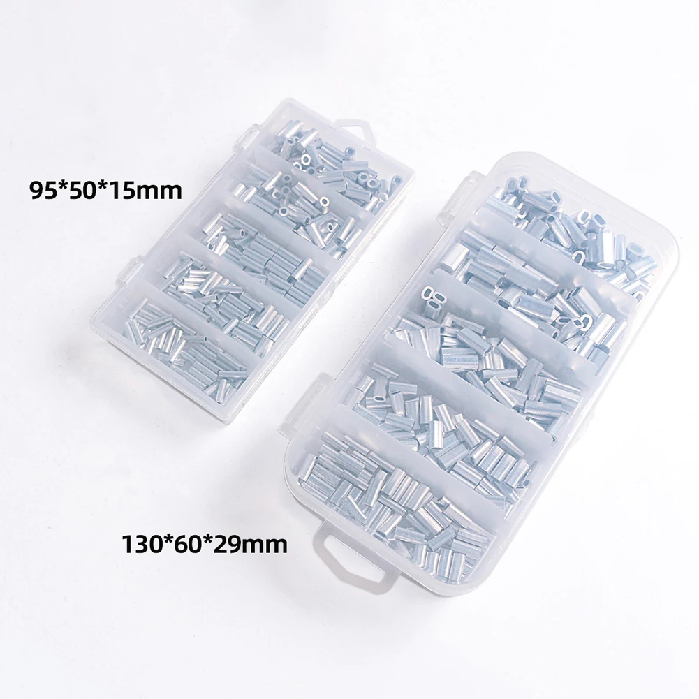 Single/Double Barrel Crimp Sleeves Fishing Line Tube Connector For Leader Rigs Fishing String Hook Hoist Fishing Accessories
Single/Double Barrel Crimp Sleeves Fishing Line Tube Connector For Leader Rigs Fishing String Hook Hoist Fishing Accessories