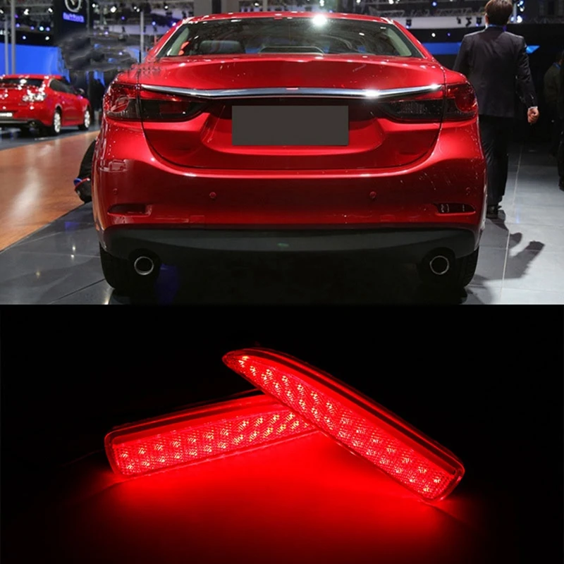LED Rear Bumper Reflector Light Tail Brake Fog Lamp Stop Lamp for Mazda 6 Atenza 2013-2016 Car Accessories
LED Rear Bumper Reflector Light Tail Brake Fog Lamp Stop Lamp for Mazda 6 Atenza 2013-2016 Car Accessories
