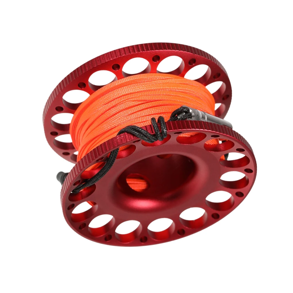 Dive Reel Professional Safety High Density Rope Lightweight Aluminum Tech Spool Accessories Supplies Equipment
Dive Reel Professional Safety High Density Rope Lightweight Aluminum Tech Spool Accessories Supplies Equipment