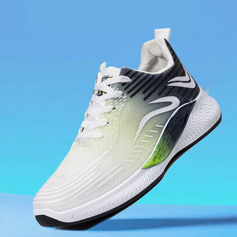 Trendy Casual Sports Shoes for Men Fashion New Fly Woven Mesh Breathable Running Shoes Soft Sole Elastic Damping Casual Sneakers
Trendy Casual Sports Shoes for Men Fashion New Fly Woven Mesh Breathable Running Shoes Soft Sole Elastic Damping Casual Sneakers