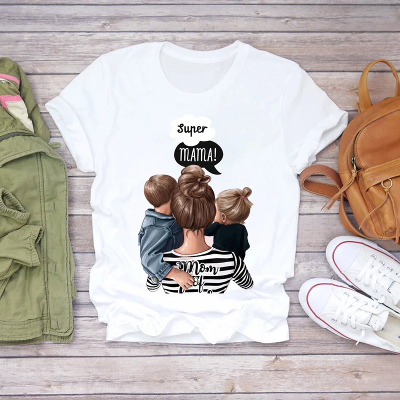 Women T-shirts Top Cartoon Super Mom Life Momlife Mama Mother Summer Print Lady T Shirt Ladies Womens Graphic Female Tee T-Shirt
Women T-shirts Top Cartoon Super Mom Life Momlife Mama Mother Summer Print Lady T Shirt Ladies Womens Graphic Female Tee T-Shirt