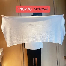 Large Disposable Bath Towel Thick Compressed Towel 100%Cotton Tissue Soft Travel Quick-Drying Cleansing Towel Trip Shower Towel