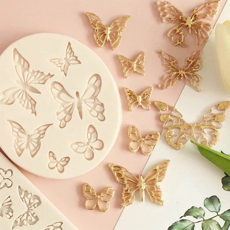 Butterfly Fondant Cake Mold Silicone Lace Pattern Mould Bakeware Baking Cooking Tools Sugar Cookie Decor Kitchen Baking Tool
Butterfly Fondant Cake Mold Silicone Lace Pattern Mould Bakeware Baking Cooking Tools Sugar Cookie Decor Kitchen Baking Tool