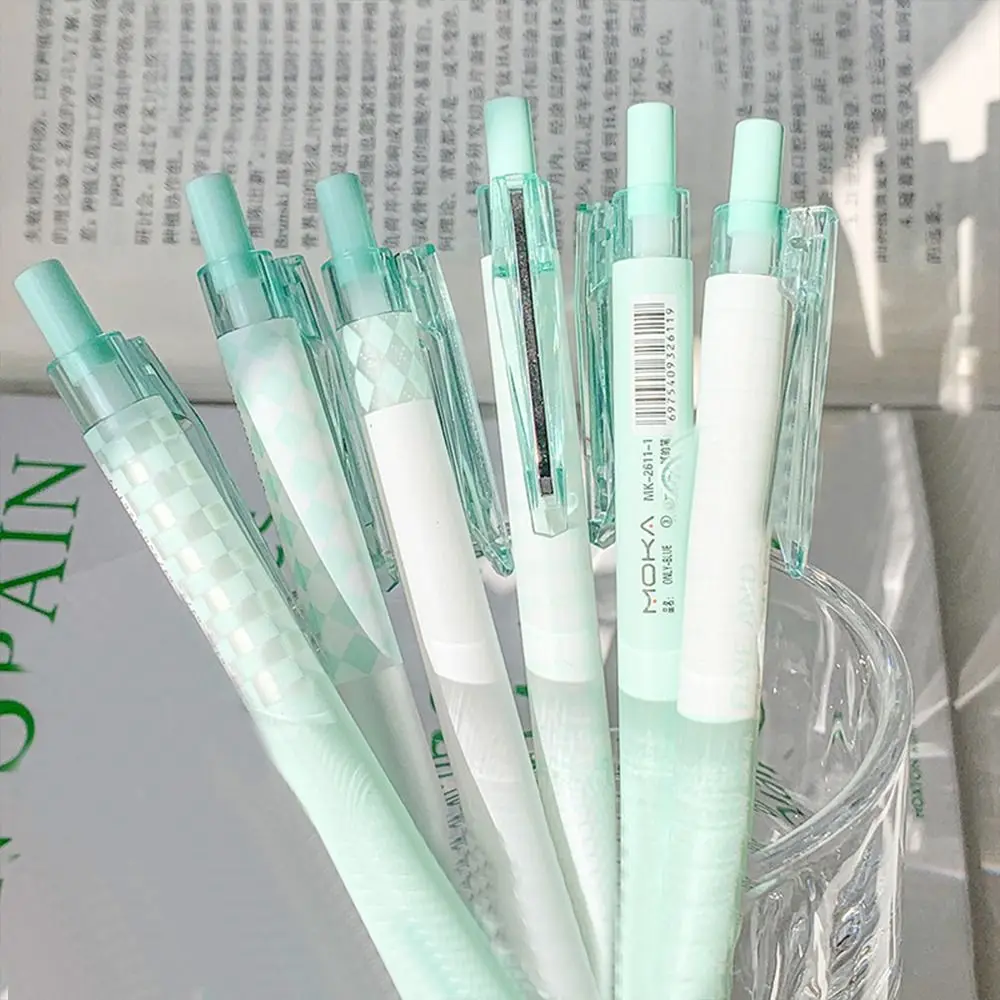 6pcs 0.5mm Gel Pens Set Ballpoint Black Ink Ink Press Neutral Pen for Writing Office School Stationery
6pcs 0.5mm Gel Pens Set Ballpoint Black Ink Ink Press Neutral Pen for Writing Office School Stationery