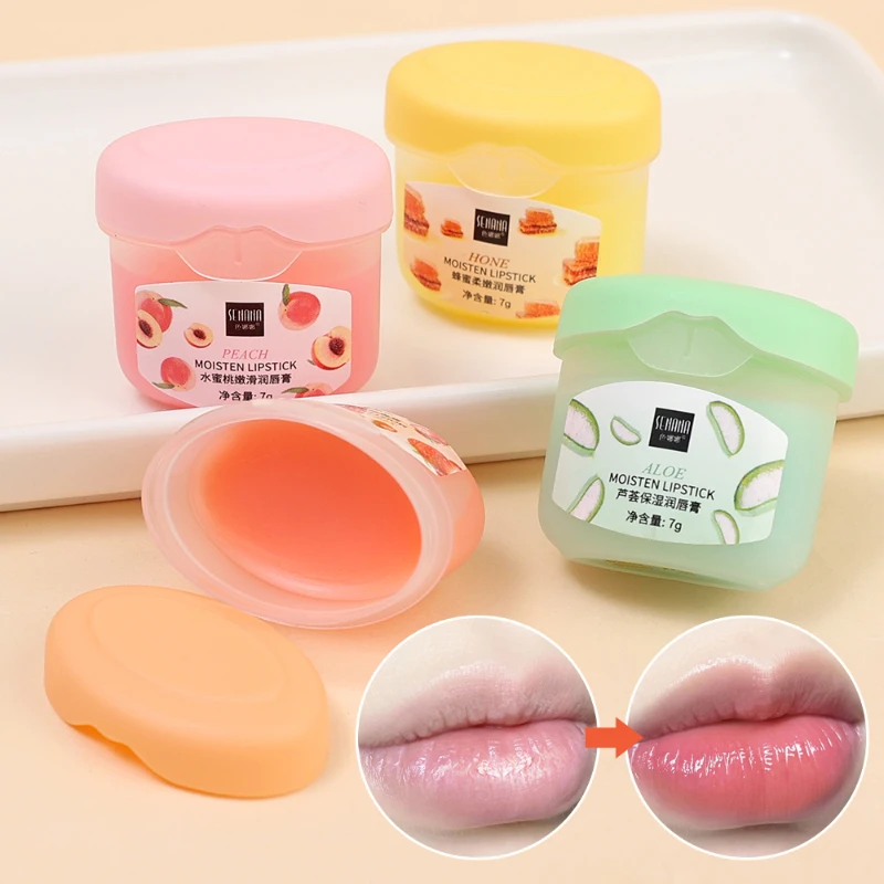 1pc 7g Lip Balm Natural Waterproof Moisturizing Anti-Cracking Refreshing Non-sticky Vaseline Nourishing Lip for Makeup Lip Gloss
1pc 7g Lip Balm Natural Waterproof Moisturizing Anti-Cracking Refreshing Non-sticky Vaseline Nourishing Lip for Makeup Lip Gloss