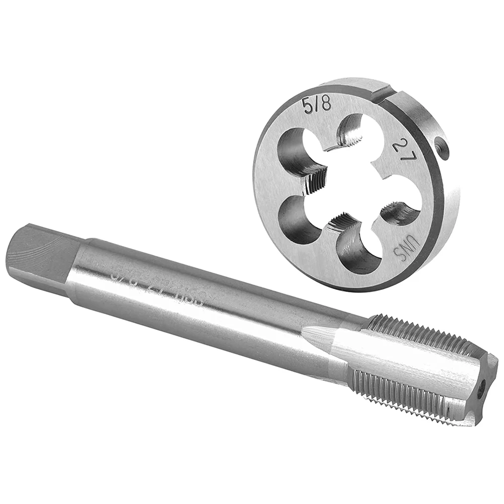 Right Hand 5/8'-27 Thread Tap And Die Set 5/8-27 UNS HSS Tap Die Kit 0.941mm High Quality Handle Tool Parts
Right Hand 5/8'-27 Thread Tap And Die Set 5/8-27 UNS HSS Tap Die Kit 0.941mm High Quality Handle Tool Parts