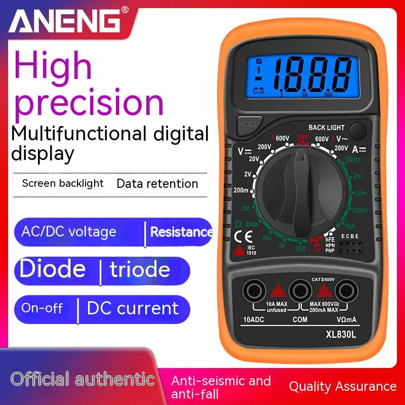 Digital multimeter portable high-precision digital display universal watch with backlight electrician multi-function instrument
Digital multimeter portable high-precision digital display universal watch with backlight electrician multi-function instrument