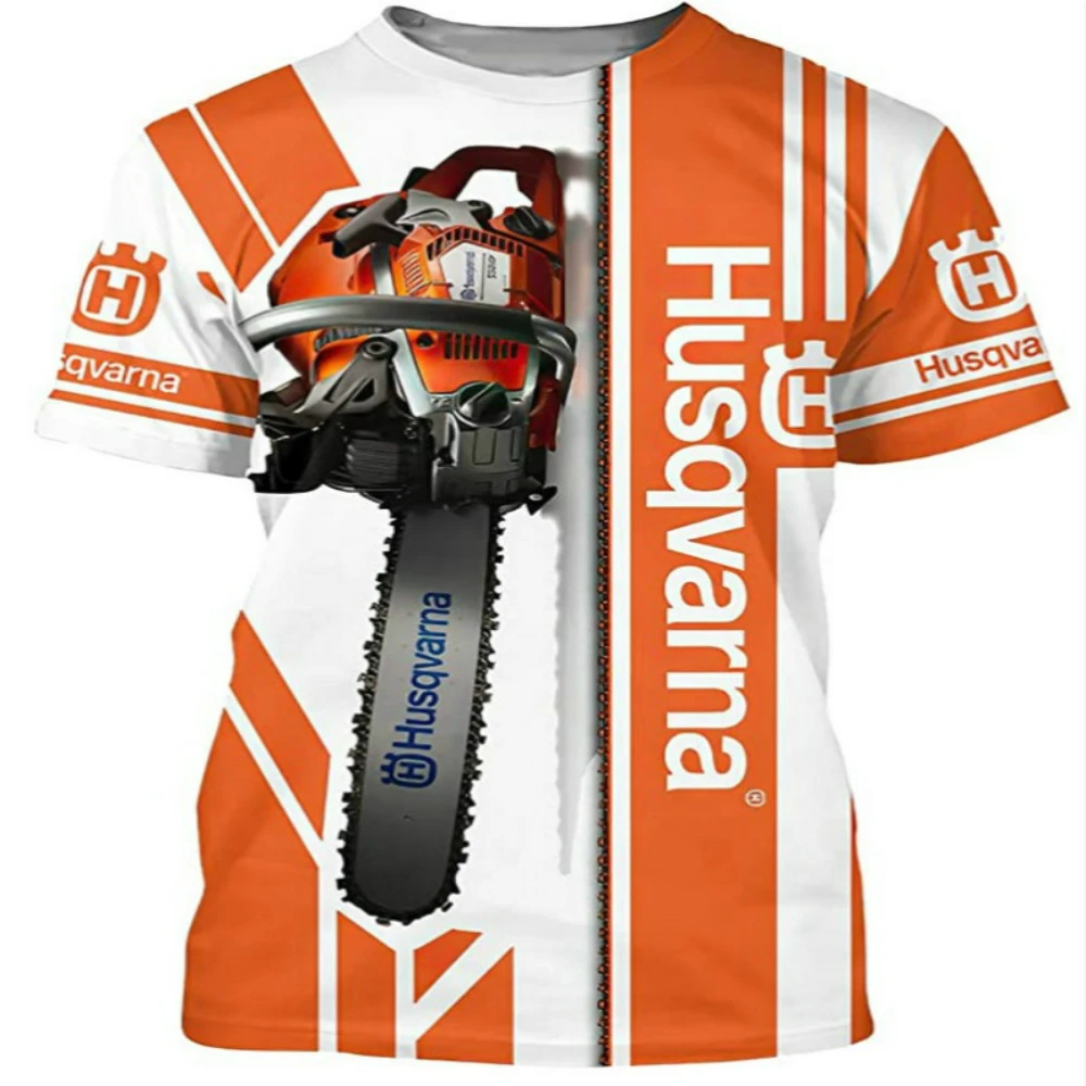Summer Men's Wear O-collar T-shirt 3D printed Street fashion plus men's short-sleeved chainsaw print pattern tops
Summer Men's Wear O-collar T-shirt 3D printed Street fashion plus men's short-sleeved chainsaw print pattern tops