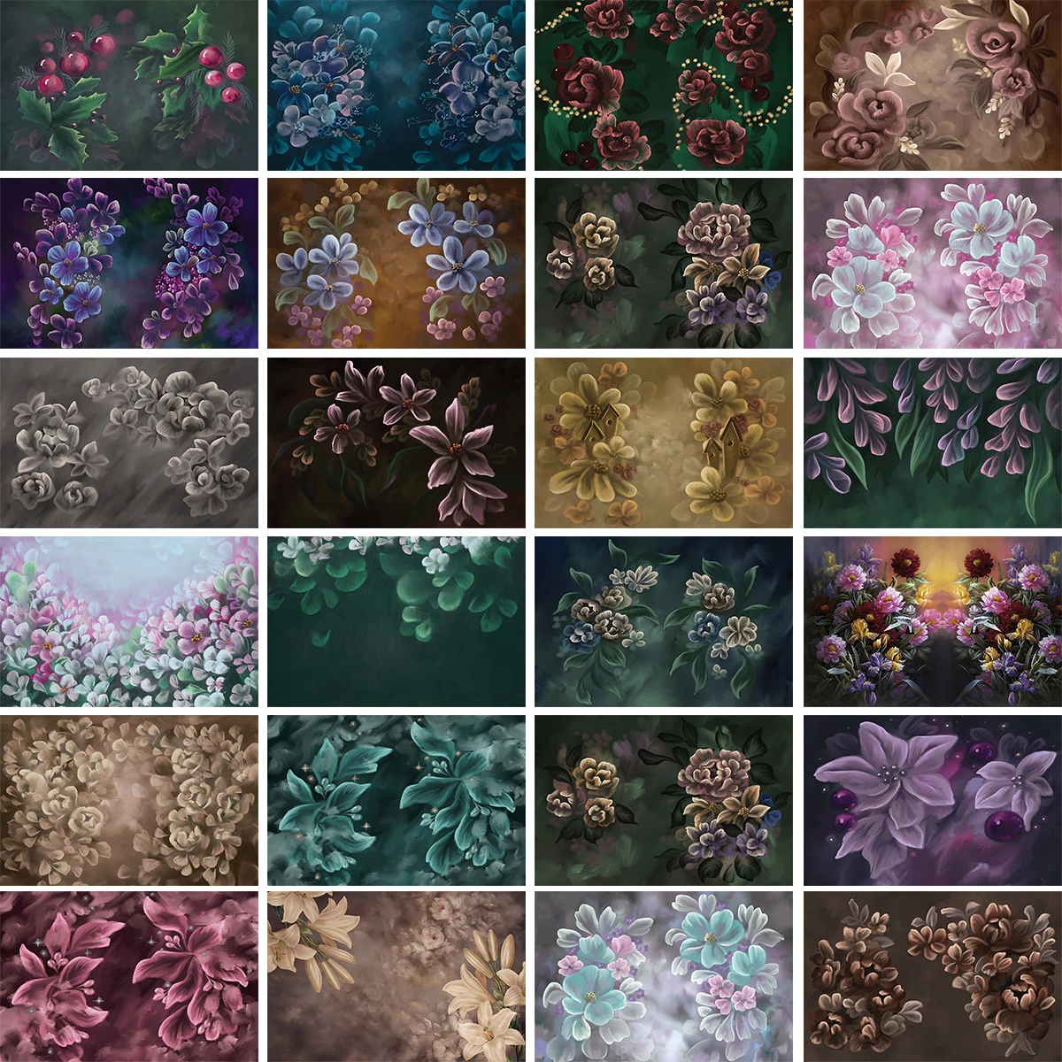 Retro Art Flower Portrait Backdrop Adult Kids Photography Props Hand Painted Floral Abstract Texture Birthday Photostudio Props
Retro Art Flower Portrait Backdrop Adult Kids Photography Props Hand Painted Floral Abstract Texture Birthday Photostudio Props