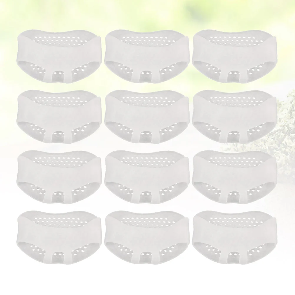 12pcs Metatarsal Sleeve Foot Pads Forefoot Toe Insoles Anti-pain Insole for High Heels Pain Relief(White)
12pcs Metatarsal Sleeve Foot Pads Forefoot Toe Insoles Anti-pain Insole for High Heels Pain Relief(White)